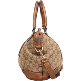 Gucci Monogram GG Canvas Sukey Satchel Handbag