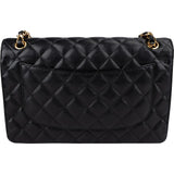 Chanel Quilted Caviar Leather Jumbo Double Flap Crossbody Bag