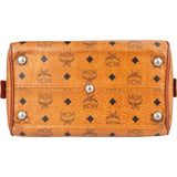 MCM Monogram Visetos Boston Handbag