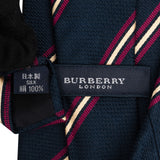 Burberry Striped Silk Tie Krawatte
