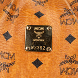 MCM Monogram Visetos Satchel Handbag