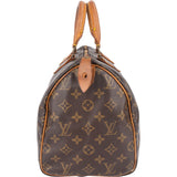 Louis Vuitton Monogram Canvas Speedy 30 Handbag
