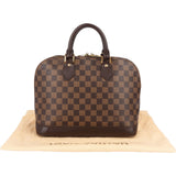 Louis Vuitton Monogram Damier Ebene Alma PM Handbag