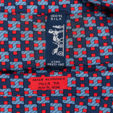 Hermès H Cube Pattern Silk Tie Krawatte