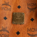 MCM Monogram Visetos Boston 50 Travel Bag