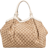 Gucci Monogram GG Canvas Sukey Shoulder Bag
