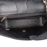 Chanel Quilted Leather Medium Double Flap Crossbody Bag