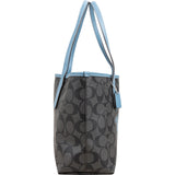 Coach Monogram Signature Holiday Horse Carriage Print Small City Shoulder Bag