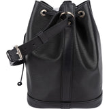 Louis Vuitton Noir Epi Leather NM Sac Noé Petit Shoulder Bag
