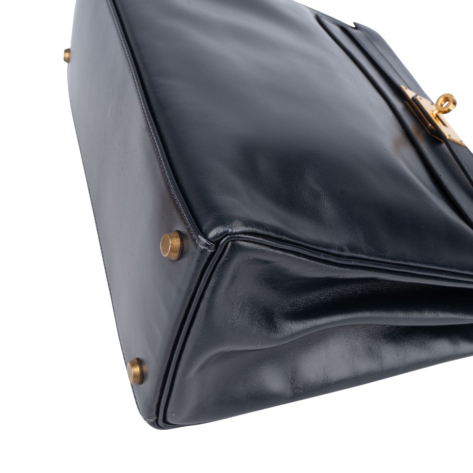 [🔄️B12 / F04] Hermès Box Calfskin Kelly Retourne 28 Handbag - vintageandkickz