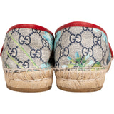 Gucci Monogram GG Supreme Floral Espadrilles Shoes (38,5)