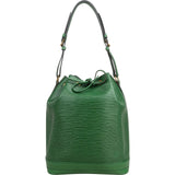 Louis Vuitton Green Epi Leather Sac Noé Grande Shoulder Bag