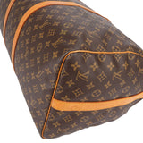Louis Vuitton Monogram Canvas Keepall 55 Bandoulière Travel Bag
