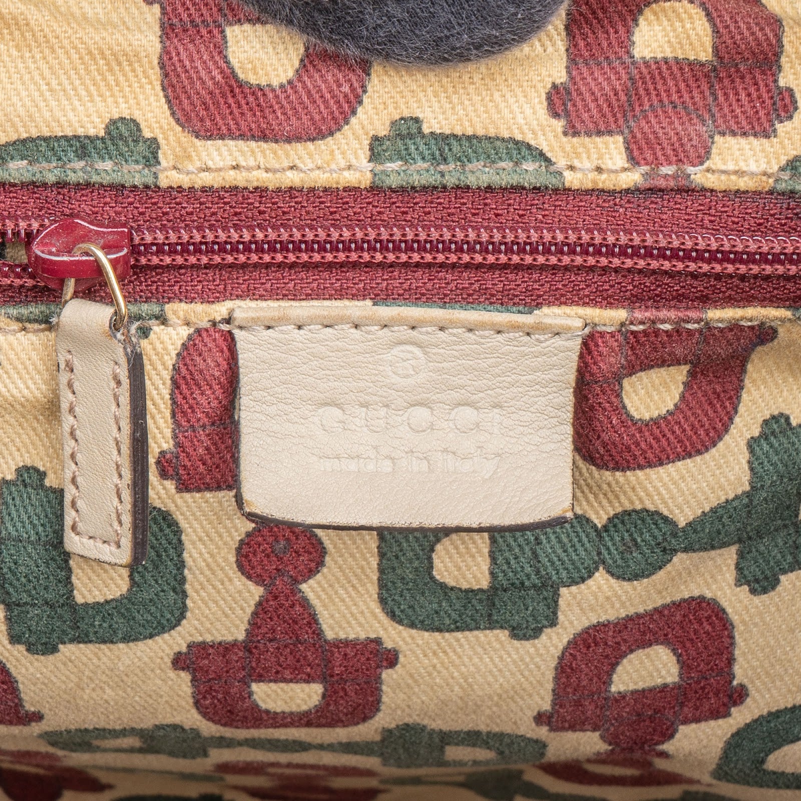 [🔄️B20 / F31] Gucci Guccissima Leather Abbey D-Ring Hobo Shoulder Bag - vintageandkickz