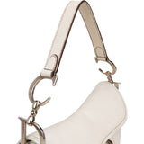 Christian Dior Grained Leather Saddle Shoulder Bag