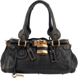 Chloé Grained Leather Paddington Handbag