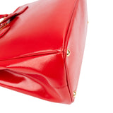 Prada Saffiano Vernice Leather Large Galleria Tote Handbag