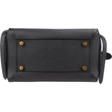 Céline Black Grained Calfskin Belt Handbag