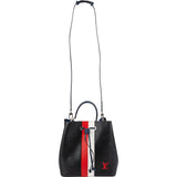 Louis Vuitton Noir Epi Leather Limited America's Cup Striped Tricolor NéoNoé Monaco Crossbody Bag