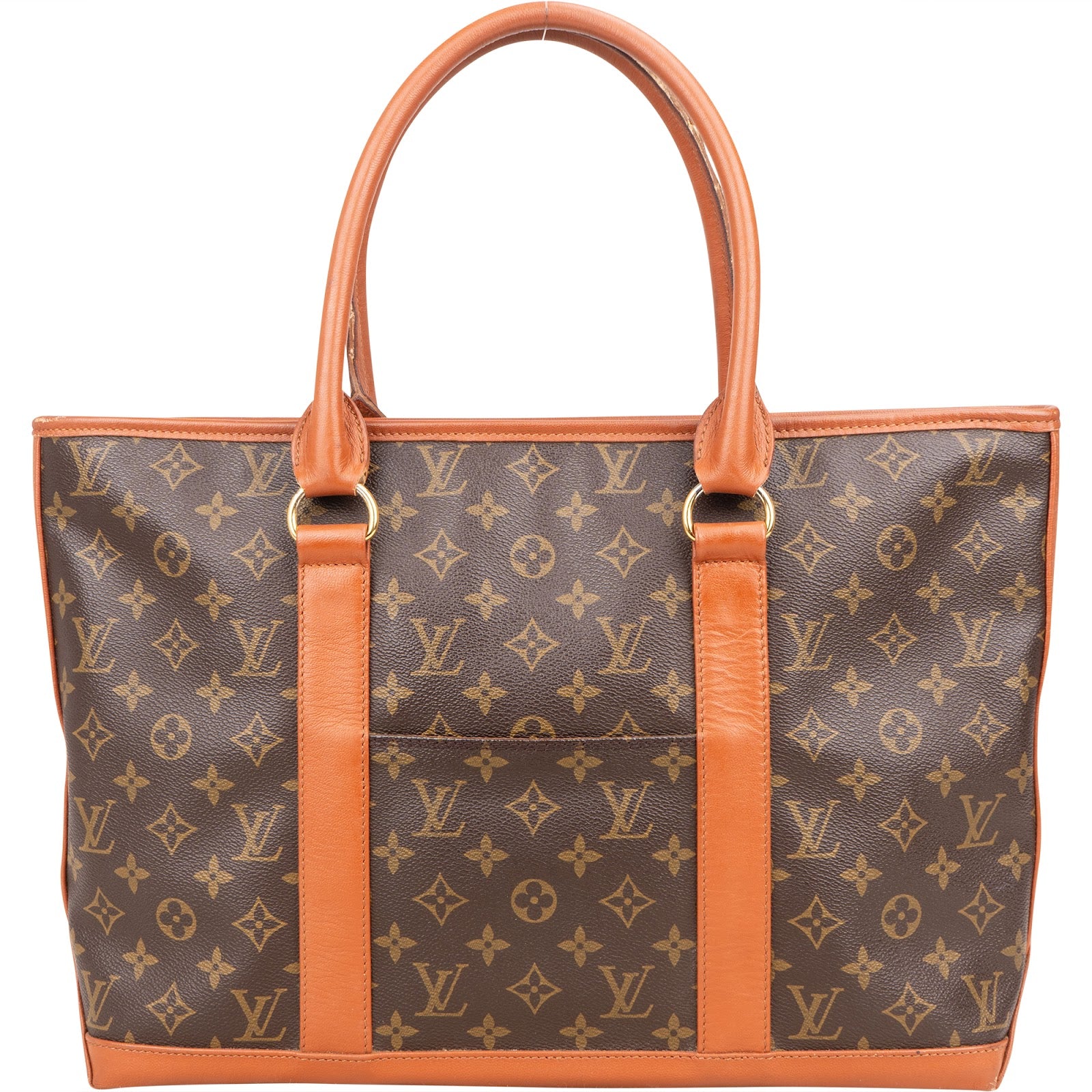 Louis Vuitton Monogram Canvas Sac Weekend Shoulder Bag - vintageandkickz