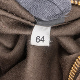 Miu Miu Taupe Vitello Leather Gathered Tote Drawstring Satchel Handbag