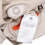 Hermès Beige Zip Up Side Pocket Sports T-Shirt (M)