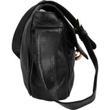 Loewe Leather Vintage D-Ring Flap Crossbody Bag