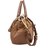 Prada Tessuto Vitello Daino Bauletto Satchel Handbag
