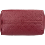 Louis Vuitton Monogram Empreinte Leather Speedy 25 Bandoulière Handbag