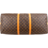 Louis Vuitton Monogram Canvas Keepall 60 Bandoulière Travel Bag