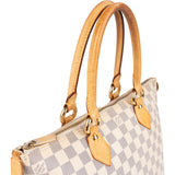 Louis Vuitton Monogram Damier Azur Canvas Saleya PM Handbag
