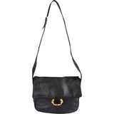 Loewe Leather Vintage D-Ring Flap Crossbody Bag