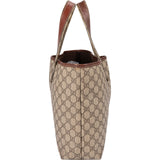 Gucci Monogram GG Supreme Web Tote Bag