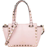 Valentino Garavani Leather Mini Rockstud Crossbody Handbag