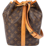 Louis Vuitton Monogram Canvas Sac Noé Petit Shoulder Bag