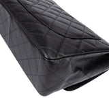 Chanel Quilted Caviar Leather Jumbo Single Flap Crossbody Bag