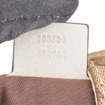 Gucci Monogram GG Canvas Charlotte Hobo Shoulder Bag - vintageandkickz