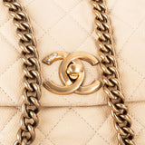 Chanel Quilted Calfskin Maxi Modern Chain Flap Crossbody Bag