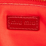 Miu Miu Matelassé Nappa Leather Double-Zip Mini Camera Handbag
