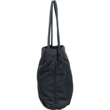 Prada Blue Nylon Triangle Shoulder Bag