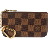 Louis Vuitton Monogram Damier Ebene Cles Key Pouch Wallet
