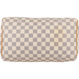 Louis Vuitton Monogram Damier Azur Speedy 30 Handbag