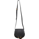 Chloé Grained Calfskin Marcie Small Saddle Crossbody Bag