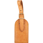 [🔄️B10 / F36] Louis Vuitton Vachetta Leather Luggage Tag - vintageandkickz