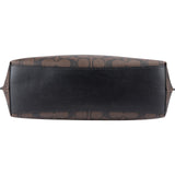 Coach Monogram Signature Canvas Town Bucket Shoulder Crossbody Bag