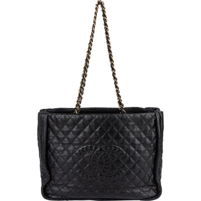 Chanel Quilted Calfskin CC Istanbul Shoulder Bag