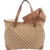 Gucci Monogram GG Canvas Joy Tote Shoulder Bag