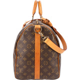 Louis Vuitton Monogram Canvas Keepall 50 Bandoulière Travel Bag