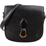 Louis Vuitton Noir Epi Leather Saint Cloud PM Crossbody Bag