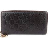 Gucci Guccissima Leather Zip Around Wallet